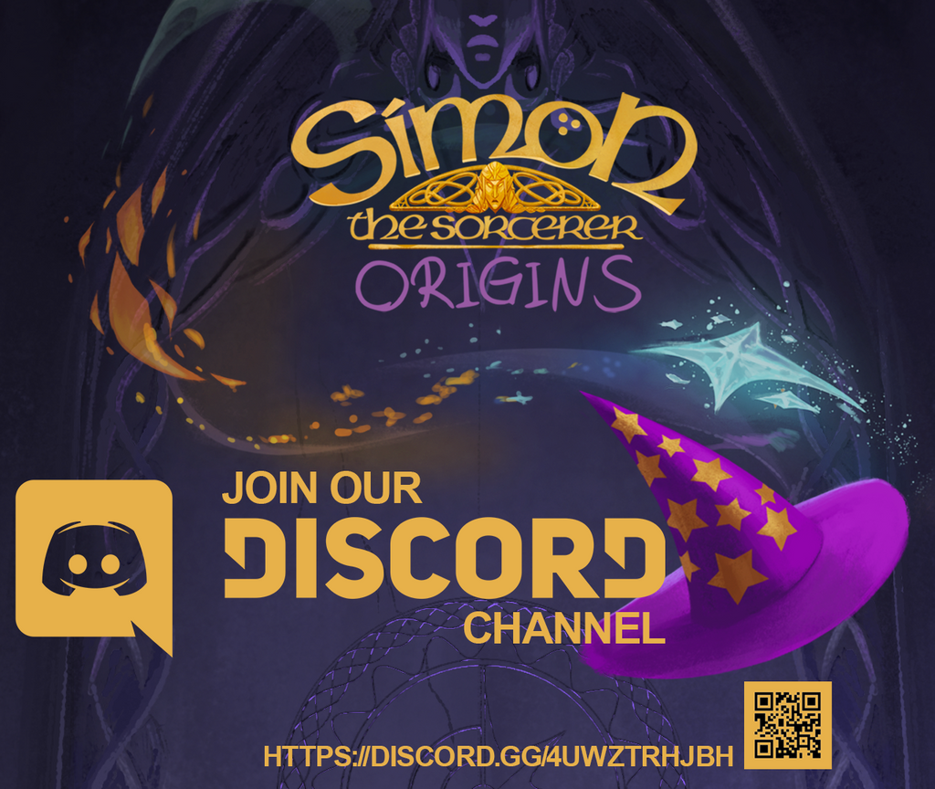 Join the Official Simon the Sorcerer Origins Discord Server