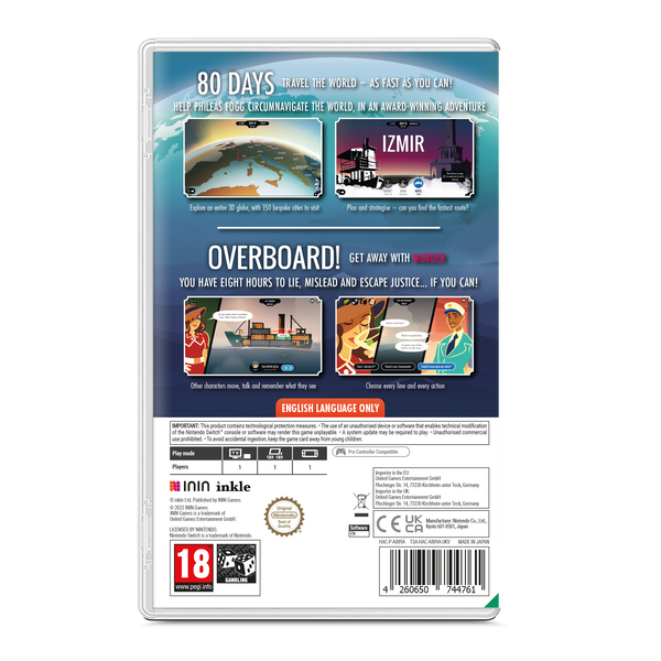 80 Days & Overboard! (Nintendo Switch)