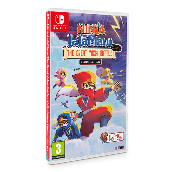 Ninja JaJaMaru: The Great Yokai Battle + Hell – Deluxe Edition (Nintendo Switch) (FR/ES/IT Version)