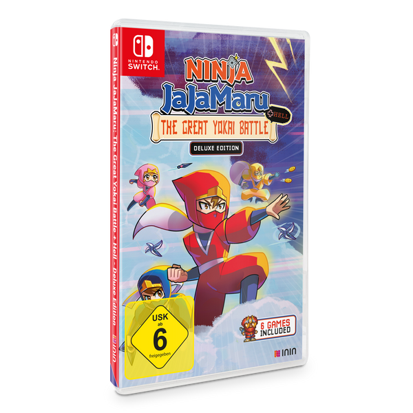 Ninja JaJaMaru: The Great Yokai Battle + Hell – Deluxe Edition (Nintendo Switch) (German Version)