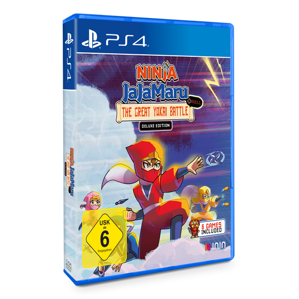 Ninja JaJaMaru: The Great Yokai Battle + Hell – Deluxe Edition (PlayStation 4) (German Version)