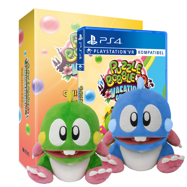 Puzzle Bobble 3D: Vacation Odyssey Collector’s Edition Plushie Bundle (PlayStation 4)