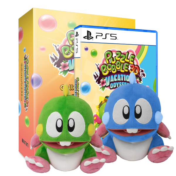 Puzzle Bobble 3D: Vacation Odyssey Collector’s Edition Plushie Bundle (PlayStation 5)