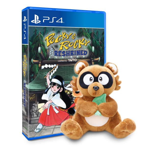 Pocky & Rocky Reshrined - Limited Plushie Bundle (PlayStation 4)