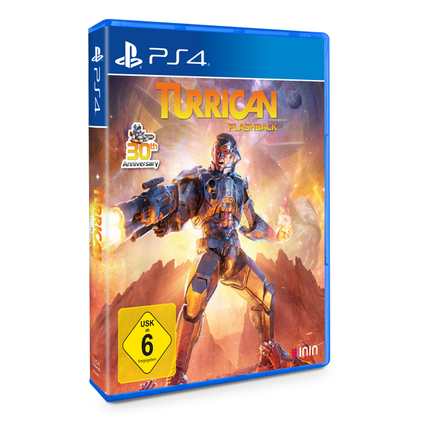 Turrican Flashback (PlayStation 4) (German Version)
