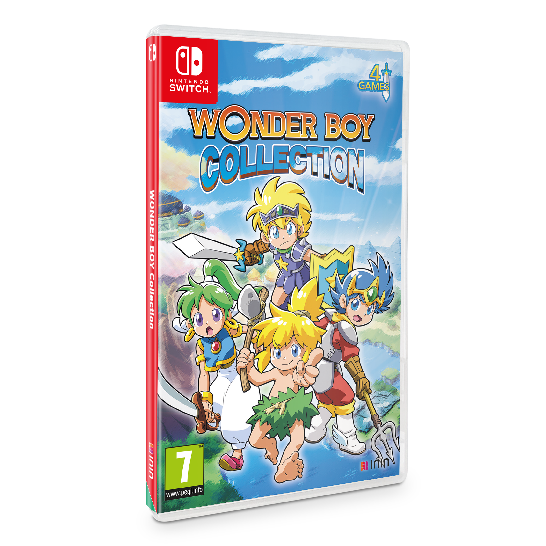 Wonder Boy Collection (Nintendo Switch) – ININ Games Wonder Boy Collection (Nintendo Switch) – ININ Games