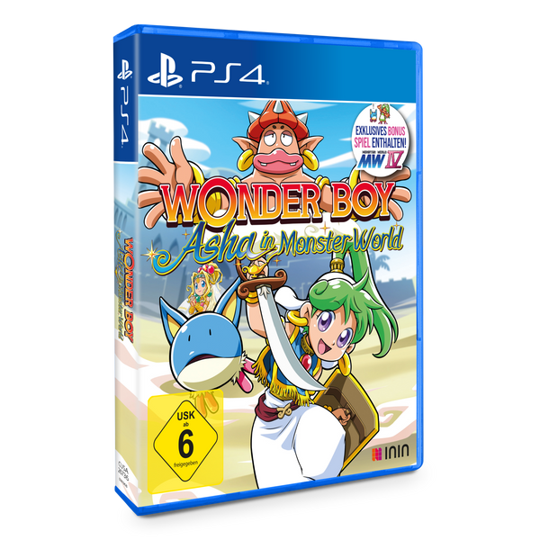 Wonder Boy: Asha in Monster World (PlayStation 4) (German Version)