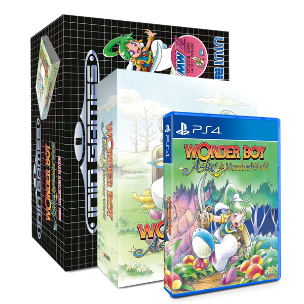 Wonder Boy: Asha in Monster World Mega Collector's Edition (PlayStation 4)
