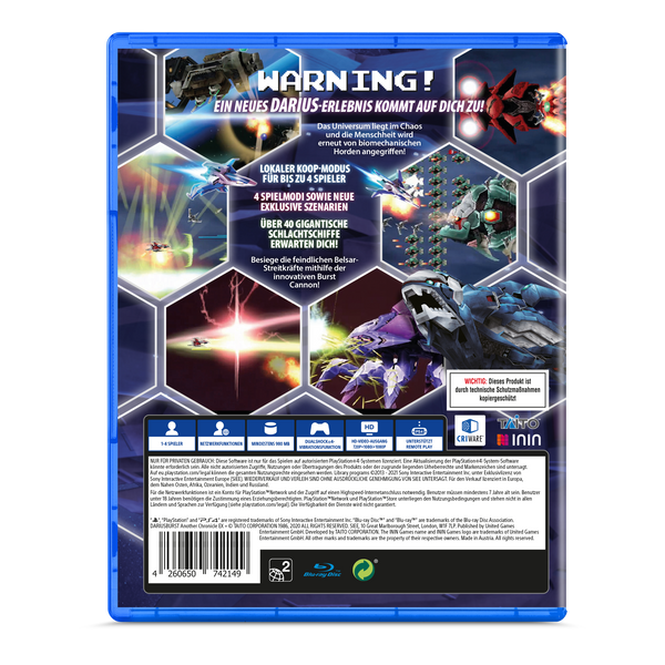 Dariusburst: Another Chronicle EX+ (PlayStation 4) (German Version)