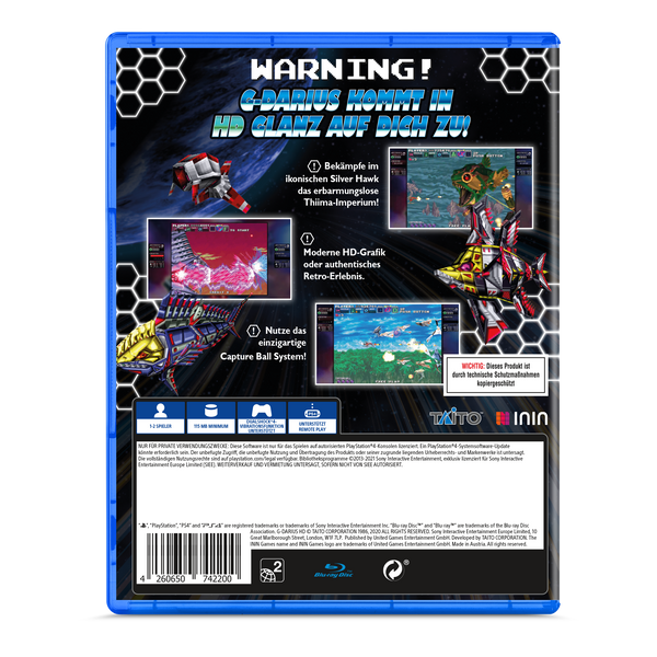 G-Darius HD (PlayStation 4) (German Version)