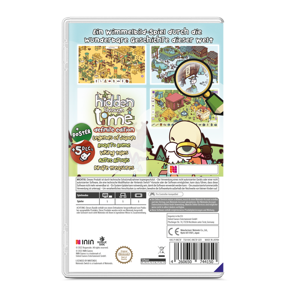 Hidden Through Time: Definitive Edition (Nintendo Switch) (German Version)