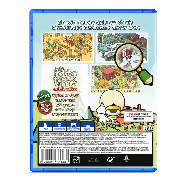Hidden Through Time: Definitive Edition (PlayStation 4) (German Version)