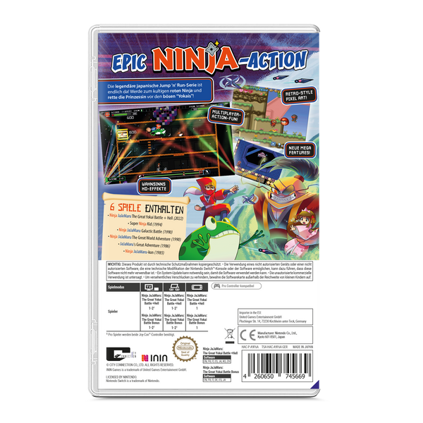 Ninja JaJaMaru: The Great Yokai Battle + Hell – Deluxe Edition (Nintendo Switch) (German Version)