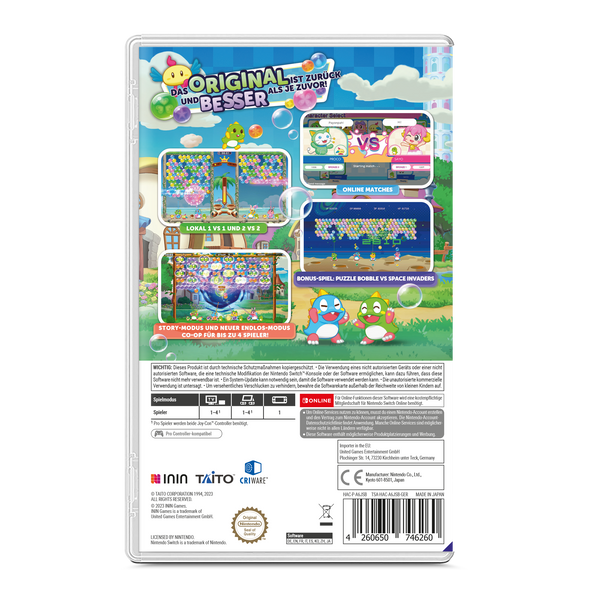 Puzzle Bobble Everybubble! (Nintendo Switch) (German Version)