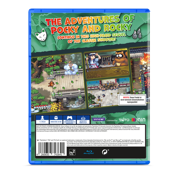 Pocky & Rocky Reshrined - Limited (PlayStation 4)