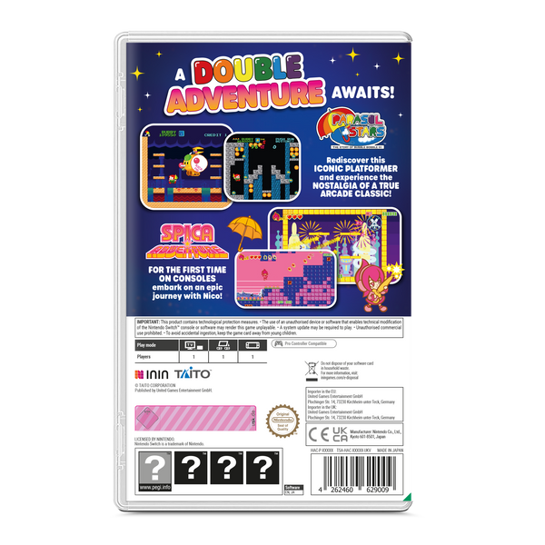 Parasol Superstars Special Edition (Nintendo Switch) - LIMITED