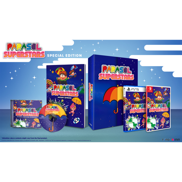 Parasol Superstars Special Edition (Nintendo Switch) - LIMITED
