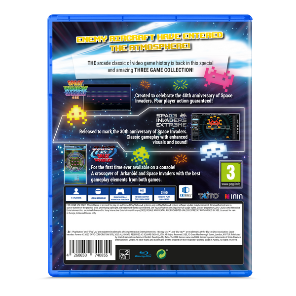 Space Invaders Forever (PlayStation 4)