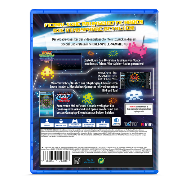 Space Invaders Forever (PlayStation 4) (German Version)