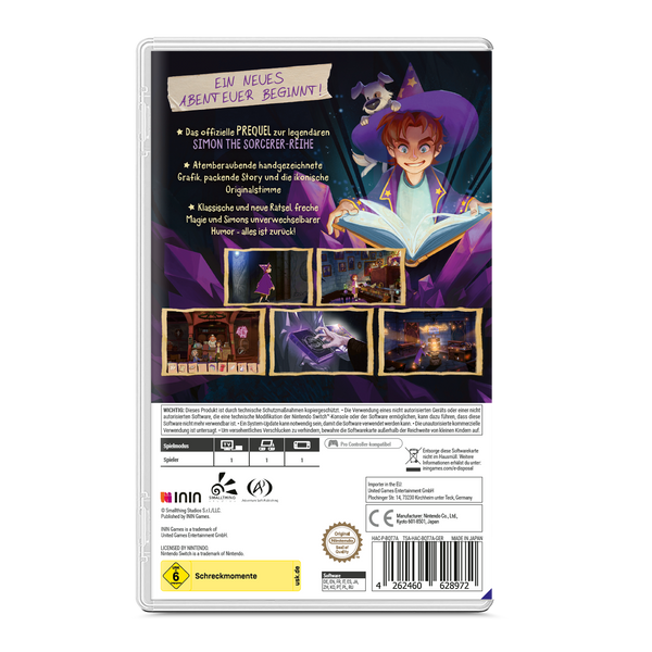 Simon the Sorcerer Origins (Nintendo Switch) (German Version)