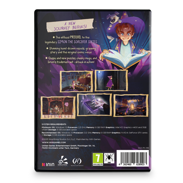 Simon the Sorcerer Origins (PC - Steam Key) (UK Version)