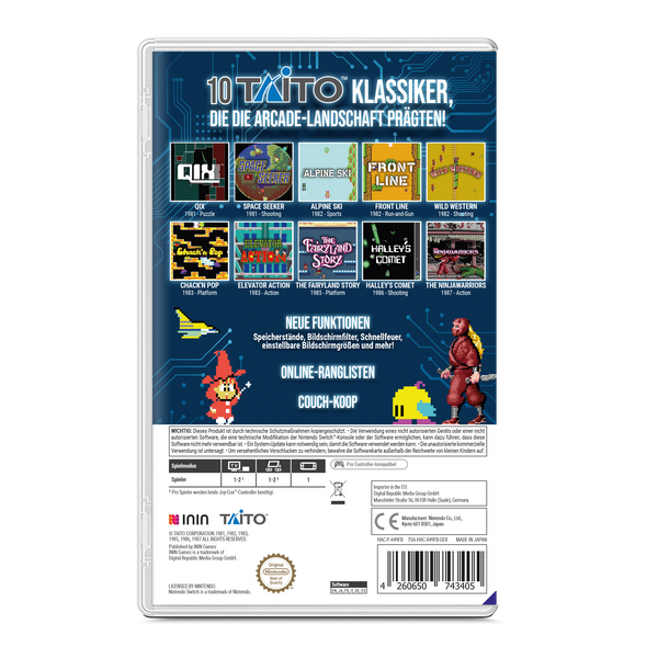 Taito Milestones (Nintendo Switch) (German Version)