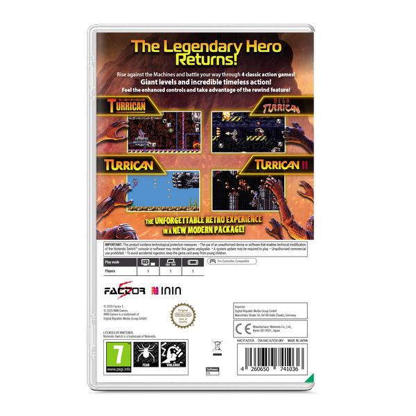 Turrican Flashback (Nintendo Switch)