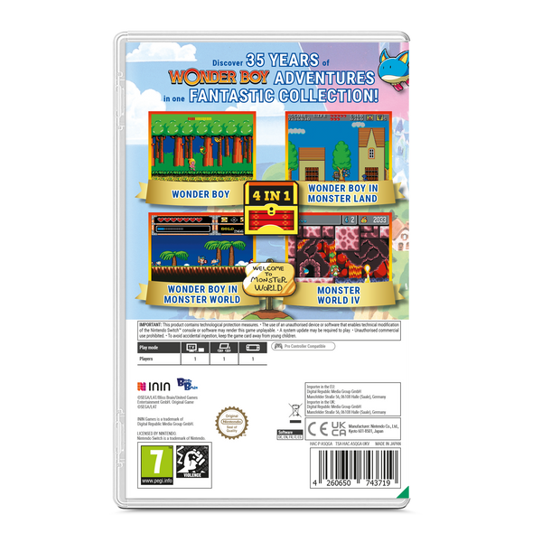 Wonder Boy Collection (Nintendo Switch)