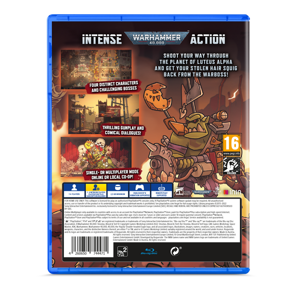 Warhammer 40,000: Shootas, Blood & Teef (PlayStation 4)