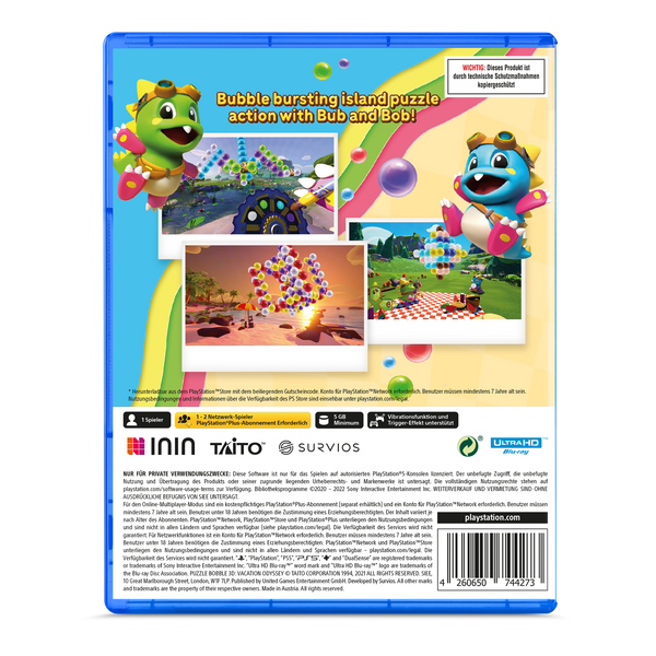 Puzzle Bobble 3D: Vacation Odyssey - Limited (PlayStation 5)