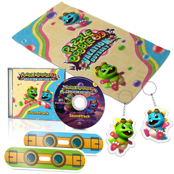 Puzzle Bobble 3D: Vacation Odyssey Collector’s Edition Plushie Bundle (PlayStation 4)