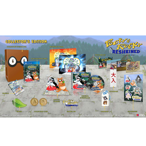 Pocky & Rocky Reshrined Collector's Edition (PlayStation 4)