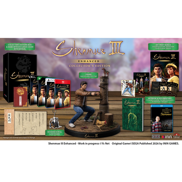 Shenmue III Enhanced Collector’s Edition (PC - Steam Key) - LIMITED