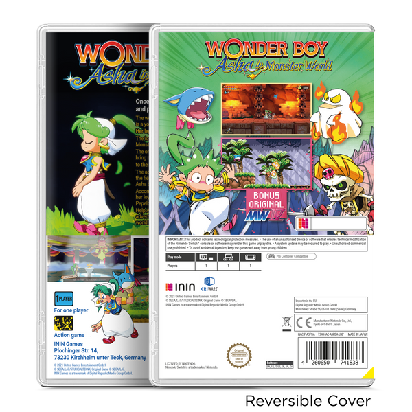 Wonder Boy: Asha in Monster World Mega Collector's Edition (Nintendo Switch)