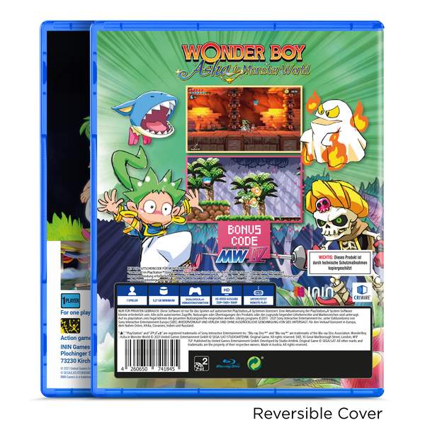 Wonder Boy: Asha in Monster World Mega Collector's Edition (PlayStation 4)