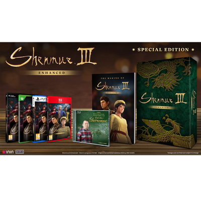 Shenmue III Enhanced Special Edition (Nintendo Switch 2) - CARTRIDGE - LIMITED