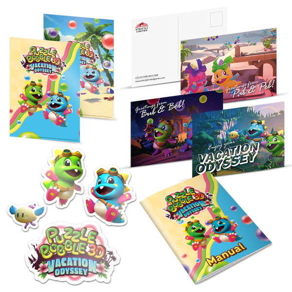Puzzle Bobble 3D: Vacation Odyssey Collector’s Edition Plushie Bundle (PlayStation 4)
