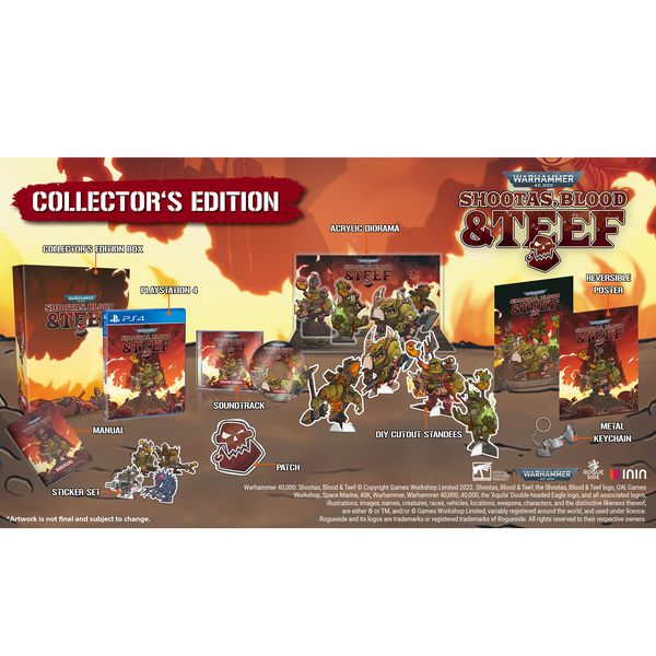 Warhammer 40,000: Shootas, Blood and Teef Collector’s Edition (PlayStation 4)