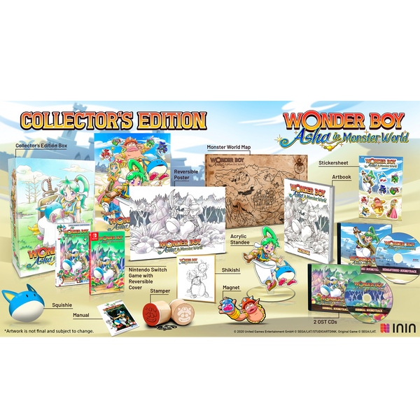 Wonder Boy: Asha in Monster World Collector's Edition (Nintendo Switch)