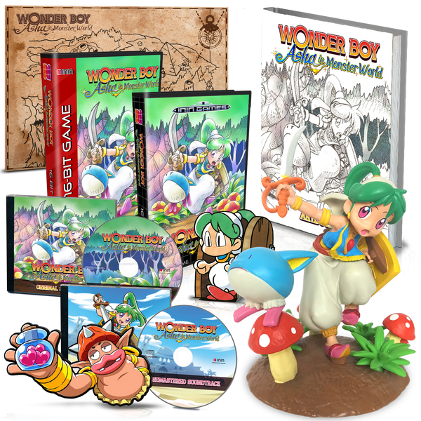 Wonder Boy: Asha in Monster World Mega Collector's Edition (Nintendo Switch)