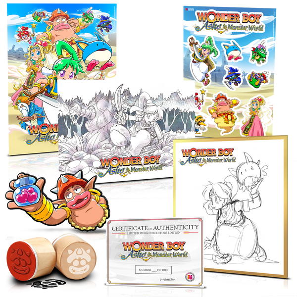 Wonder Boy: Asha in Monster World Collector's Edition (Nintendo Switch)