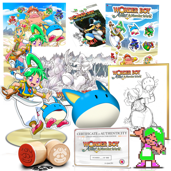 Wonder Boy: Asha in Monster World Mega Collector's Edition (Nintendo Switch)