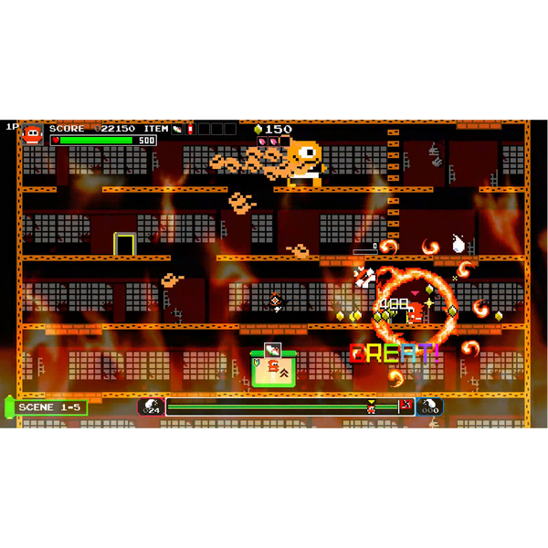 Ninja JaJaMaru: The Great Yokai Battle + Hell – Deluxe Edition (PlayStation 4)