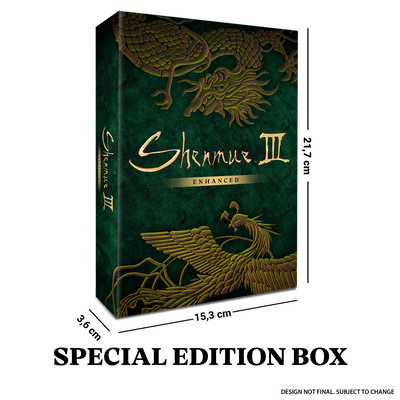 Shenmue III Enhanced III Special Edition (Xbox) - LIMITED