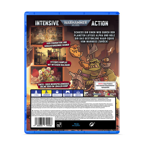 Warhammer 40,000: Shootas, Blood & Teef (PlayStation 4) (German Version)