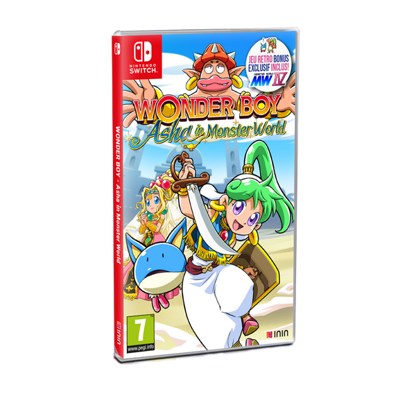 Wonder Boy: Asha in Monster World (Nintendo Switch) (FR/ES/IT Version)