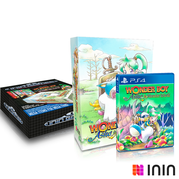 Wonder Boy: Asha in Monster World Mega Collector's Edition (PlayStation 4)