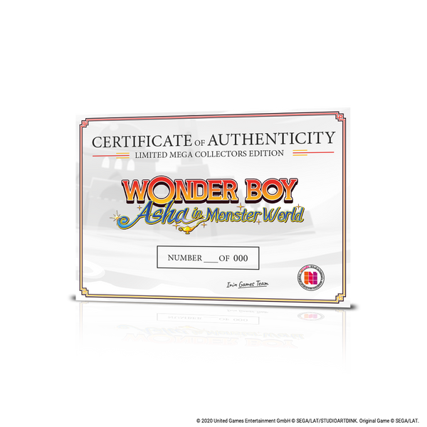 Wonder Boy: Asha in Monster World Mega Collector's Edition (PlayStation 4)