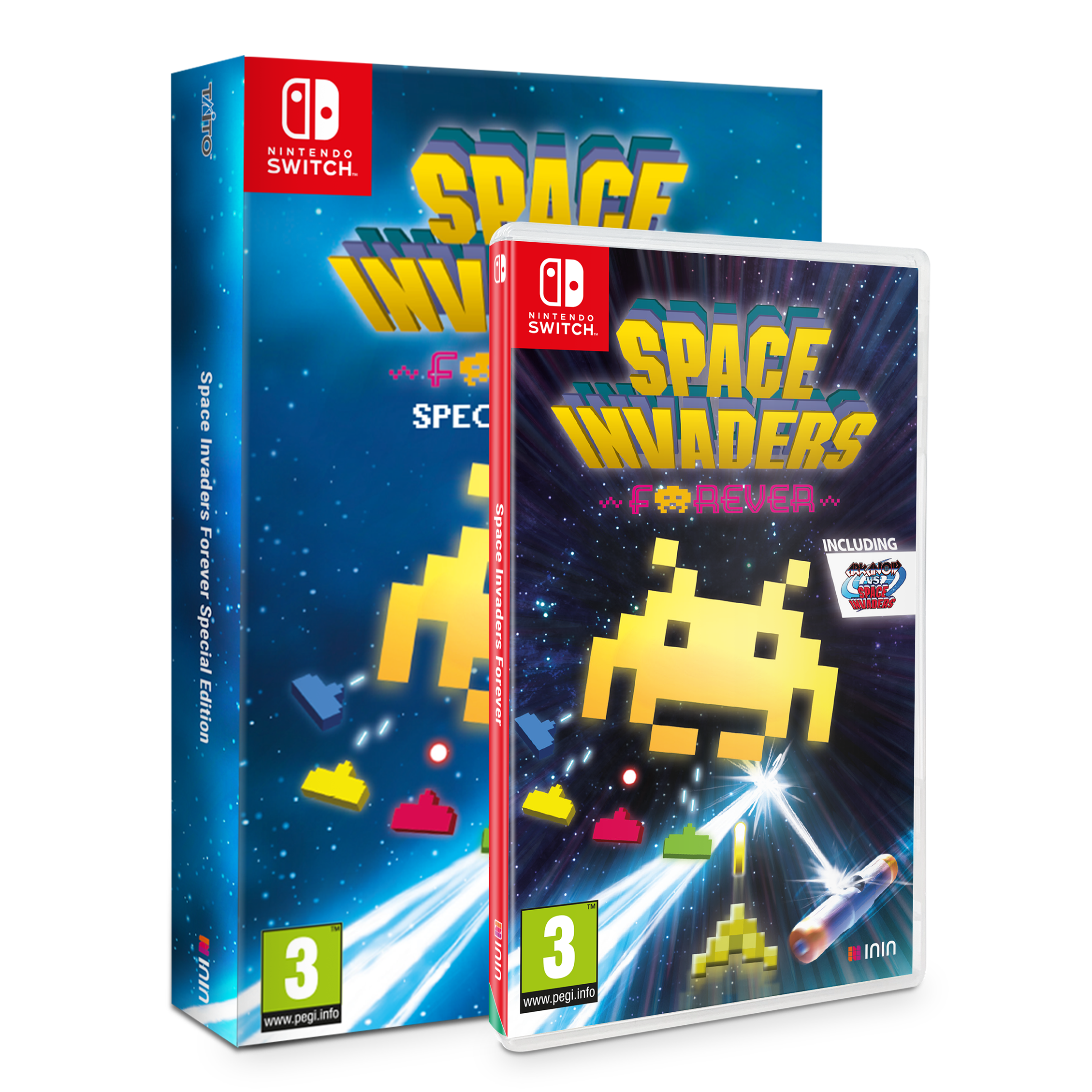 Face Invaders Nintendo Space Invaders Forever Special Edition (Nintendo Switch) – ININ Games