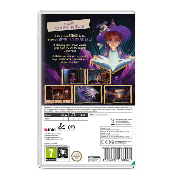 Simon the Sorcerer Origins (Nintendo Switch) (UK Version)